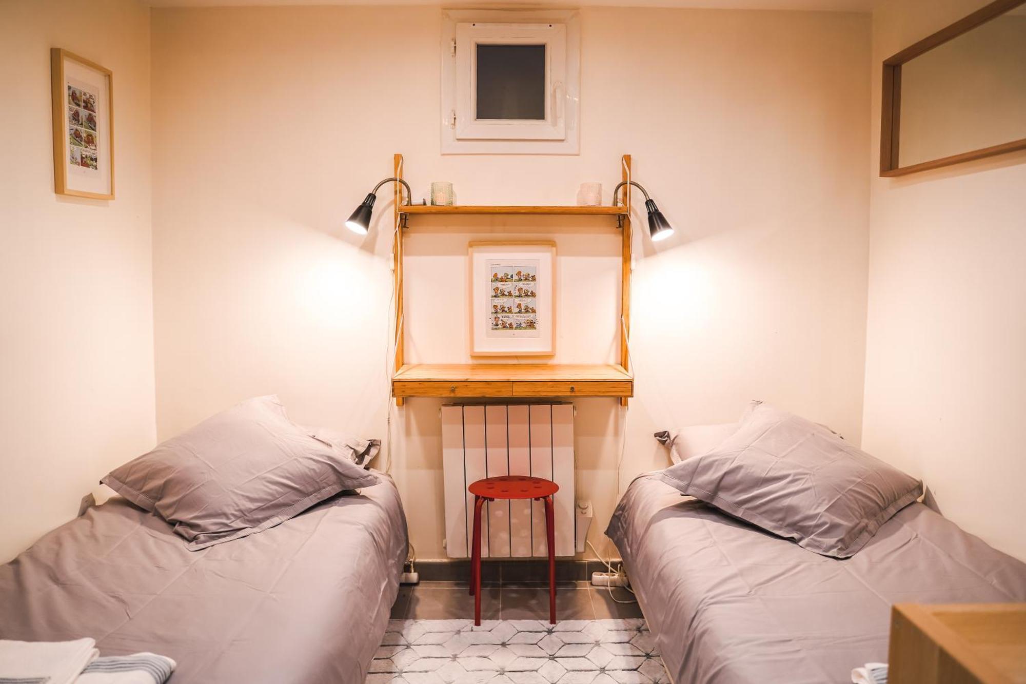 Appartement Charming Souplex In Paris Extérieur photo
